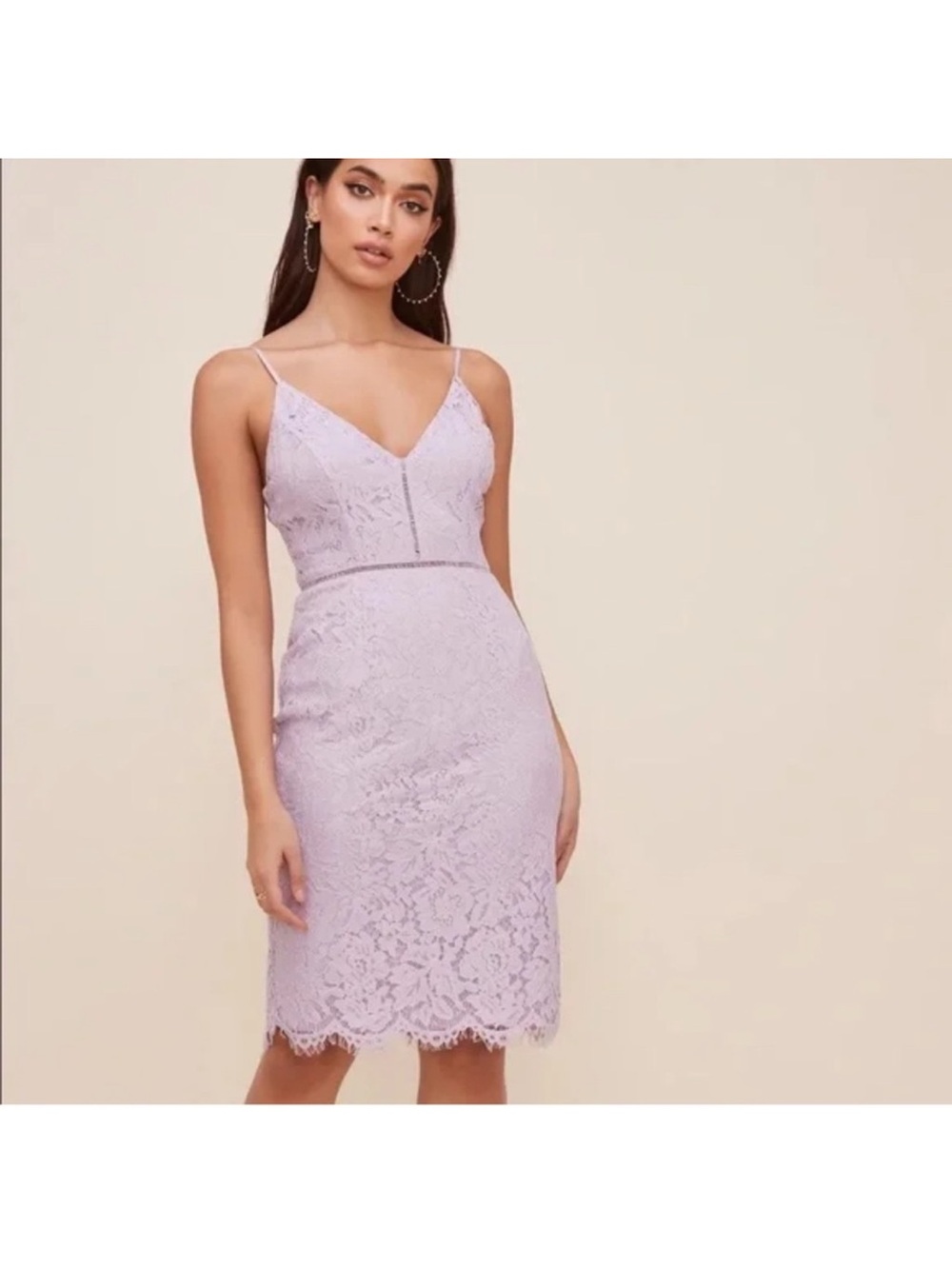 Astr the label purple dress